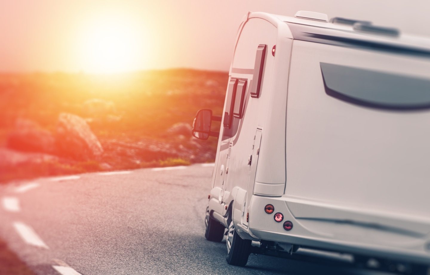 Recreational vehicle exterior wall